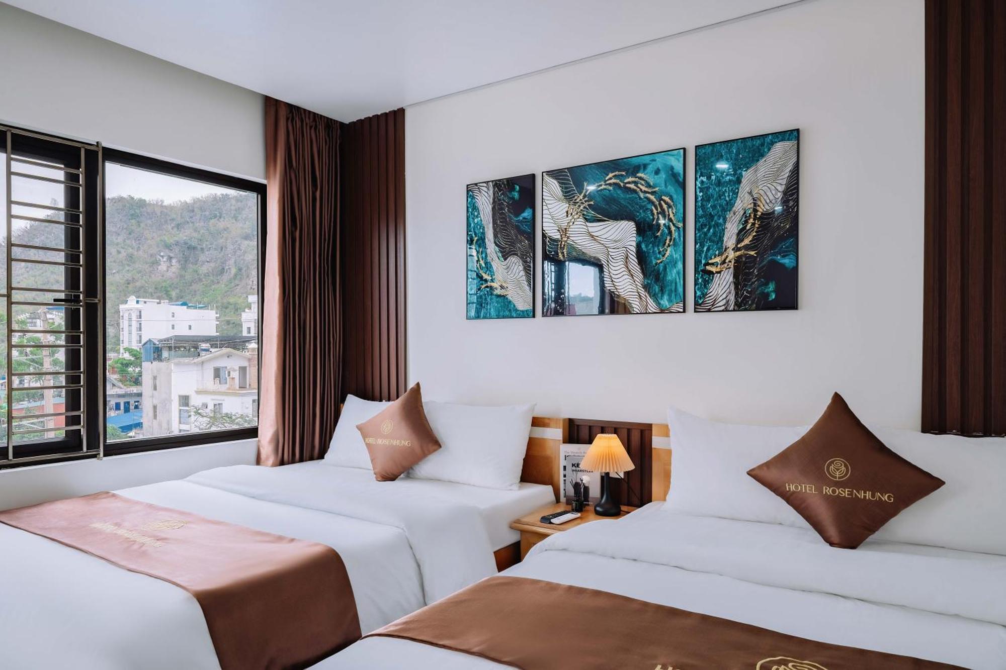 Cat Ba Rose Nhung Hotel Dong Khe Sau エクステリア 写真