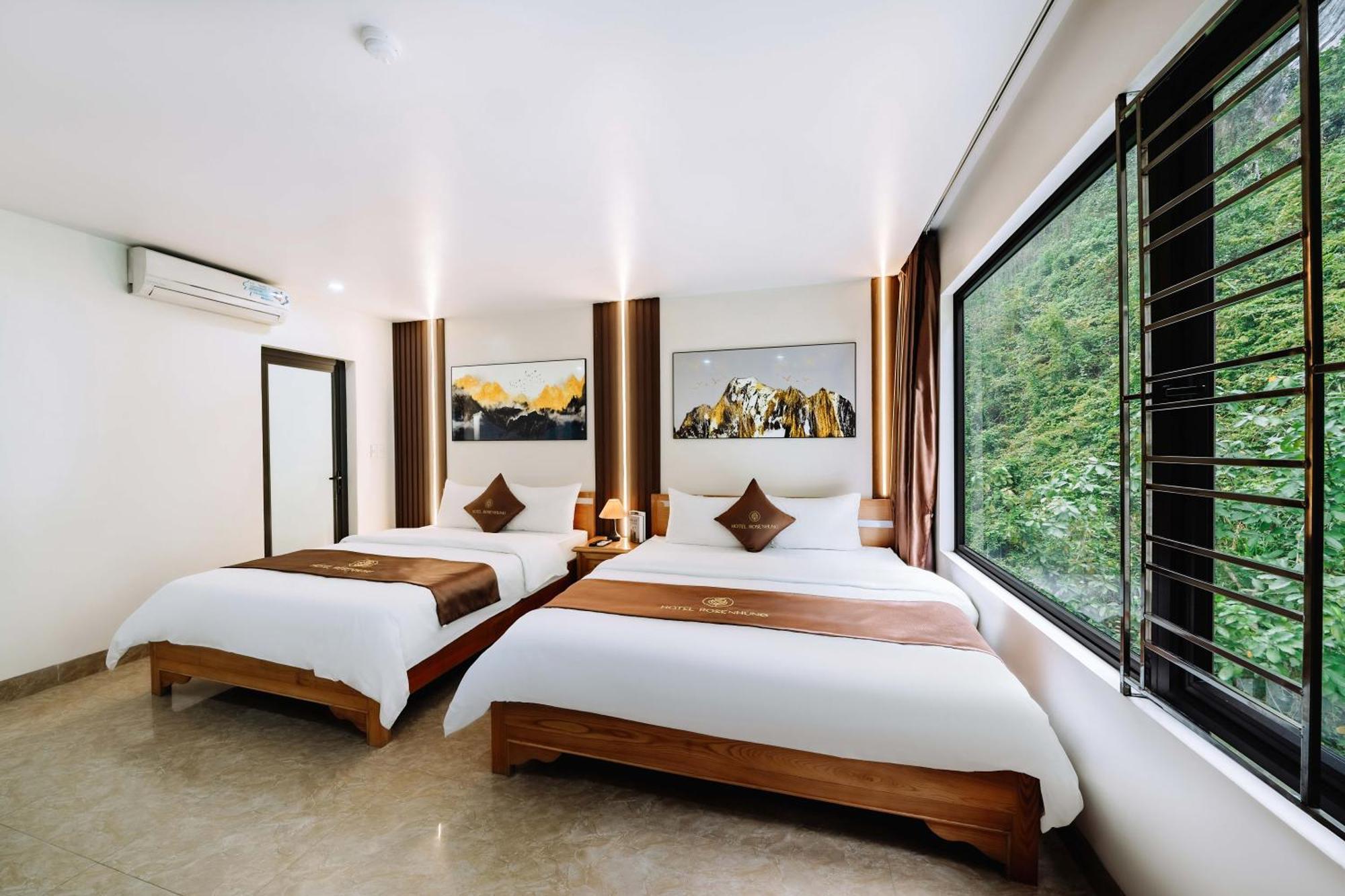 Cat Ba Rose Nhung Hotel Dong Khe Sau エクステリア 写真