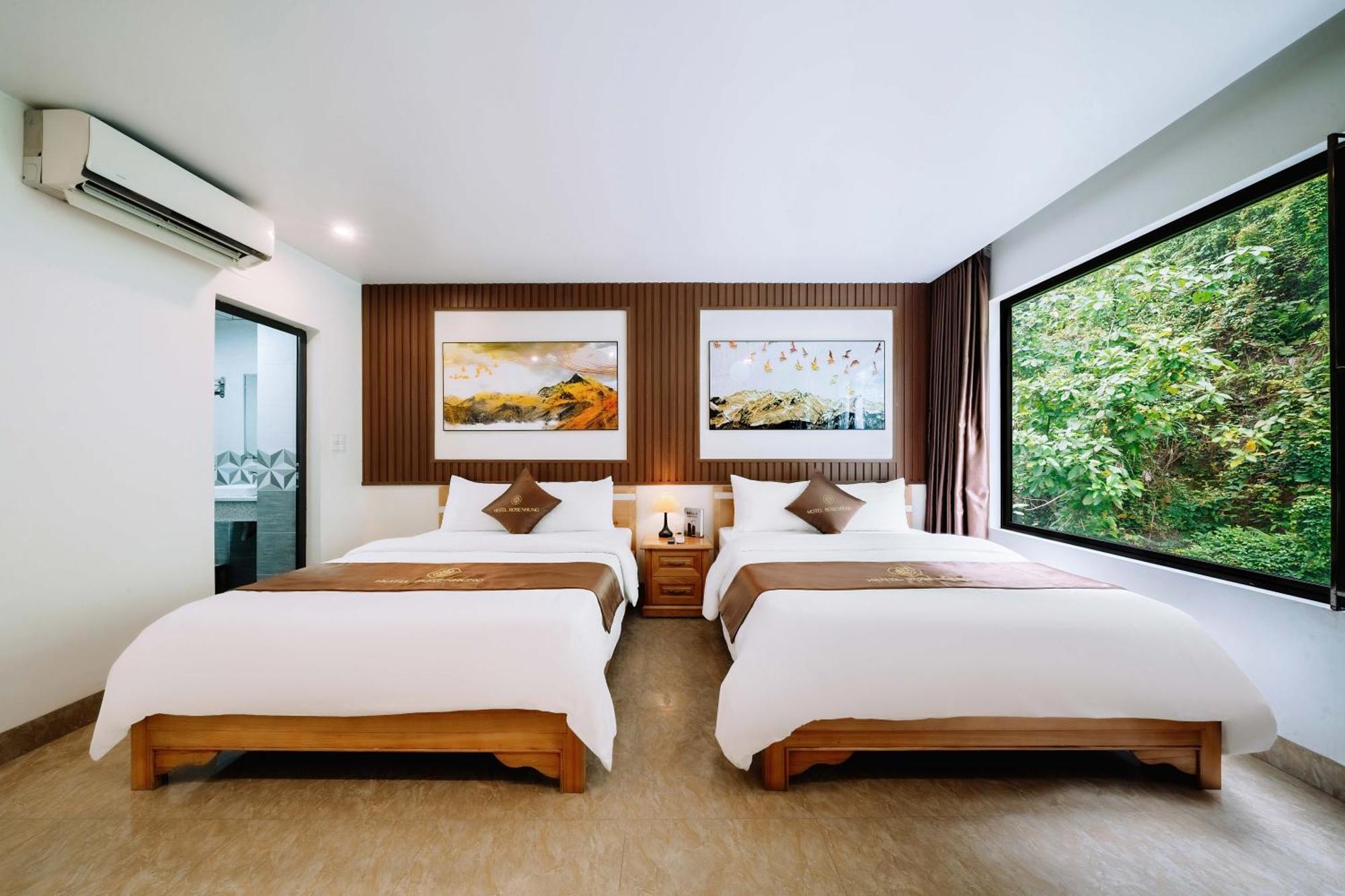 Cat Ba Rose Nhung Hotel Dong Khe Sau エクステリア 写真