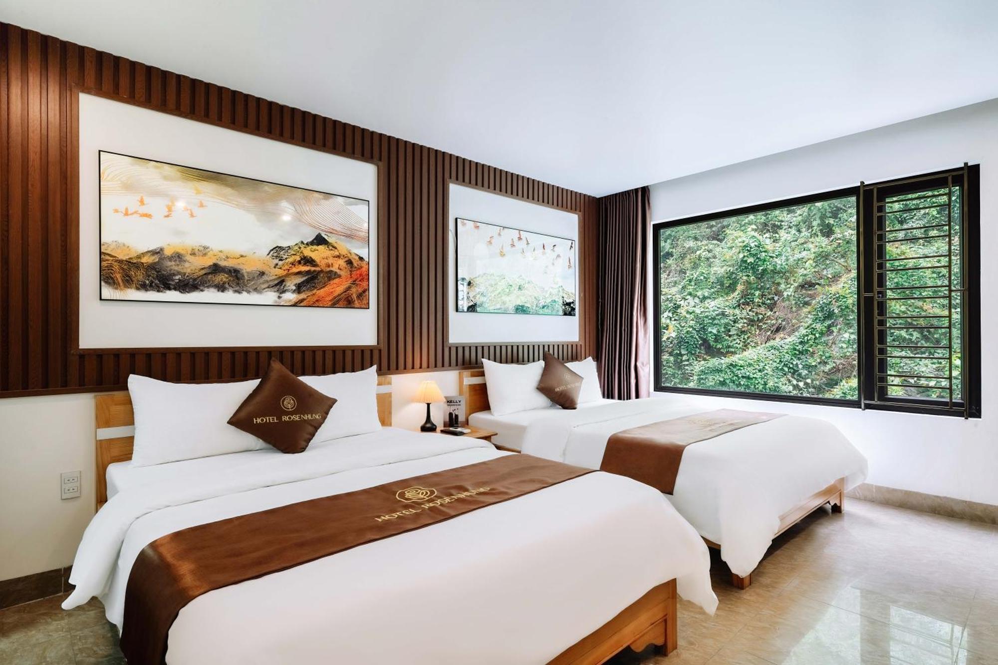Cat Ba Rose Nhung Hotel Dong Khe Sau エクステリア 写真
