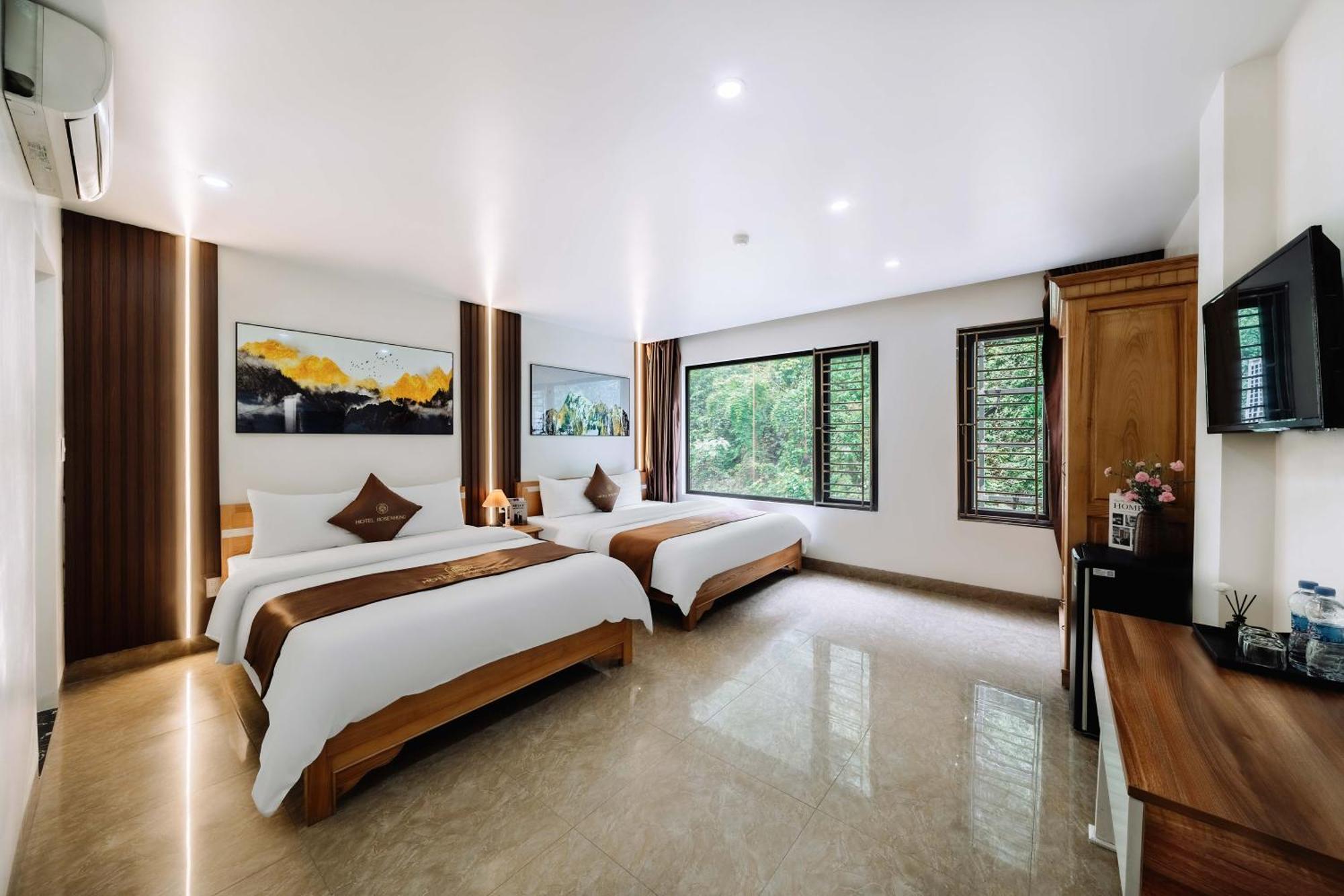 Cat Ba Rose Nhung Hotel Dong Khe Sau エクステリア 写真